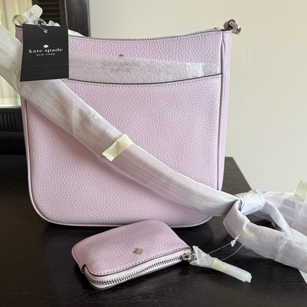 NWT Kate Spade Lavender Crossbody Bag